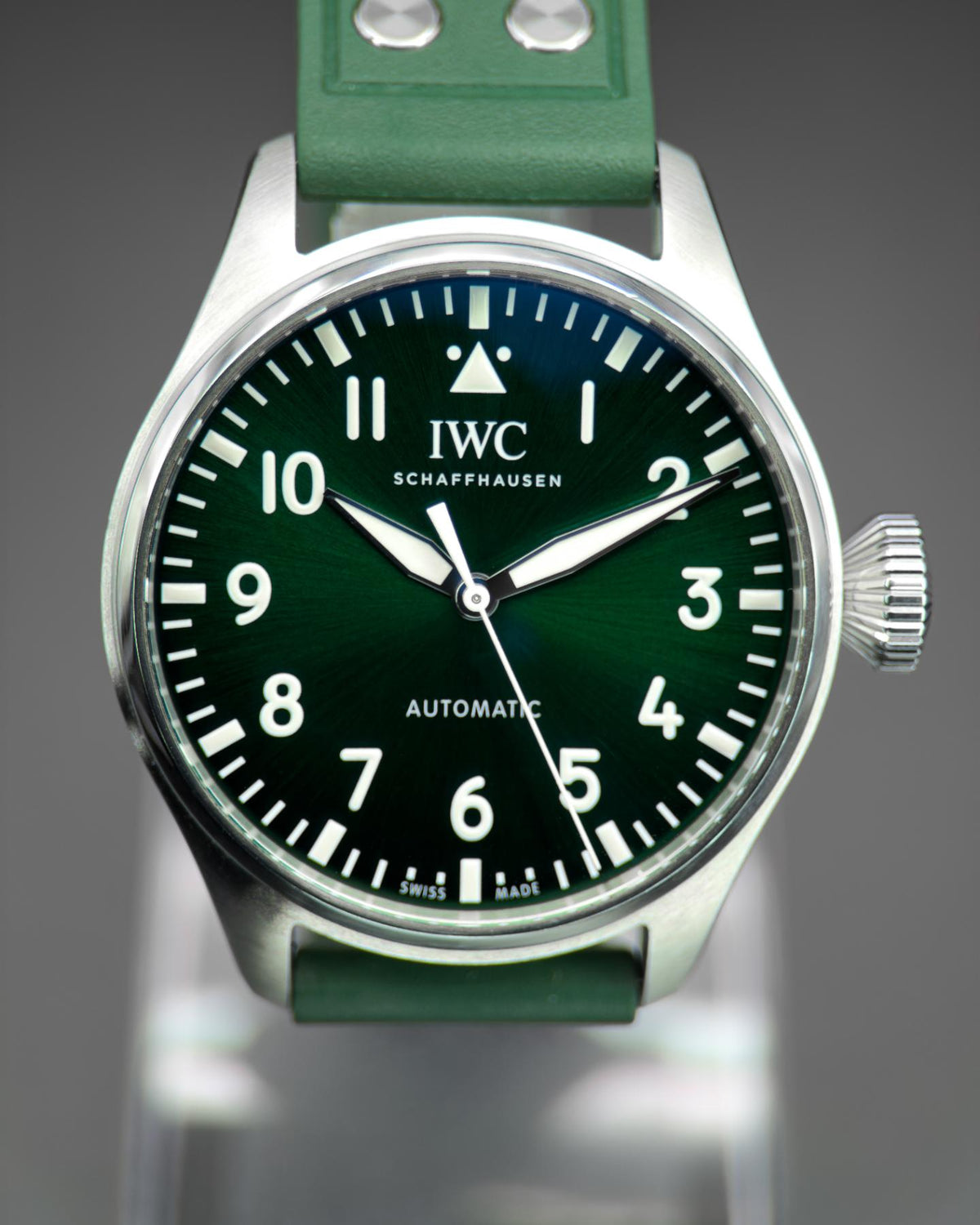 IWC Big Pilot 43 IW329306 Green Dial – Full Set + 3 OEM Straps